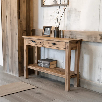 Console Table Storage Display Home Decor