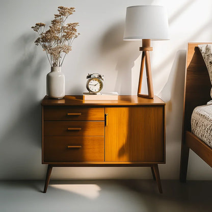 Mid Century Modern Console Table Elegant Functional Design
