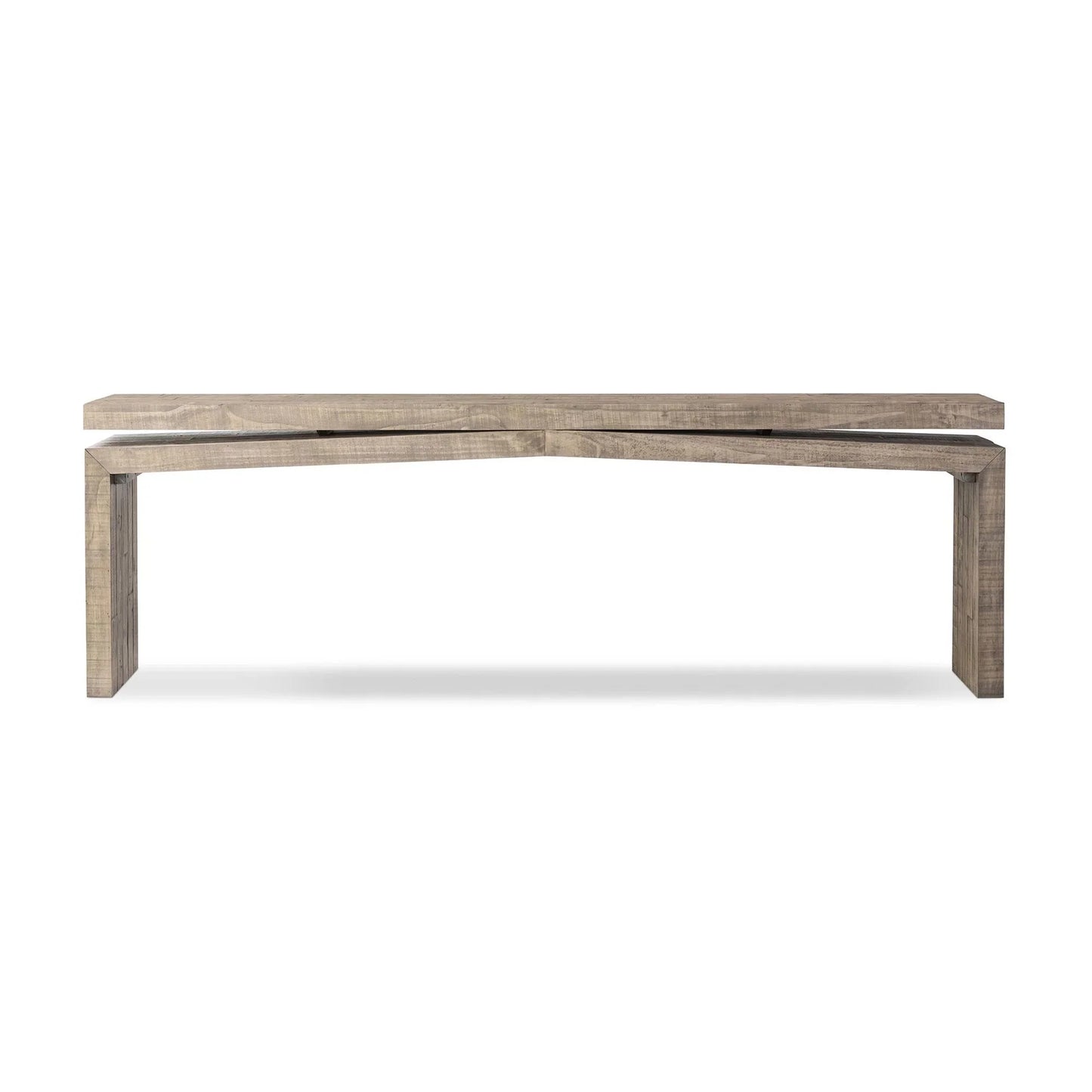 Archer Reclaimed Console Table Angular Modern Design