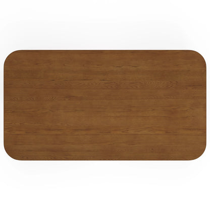 Architectural Coffee Table with geometric sculptural base