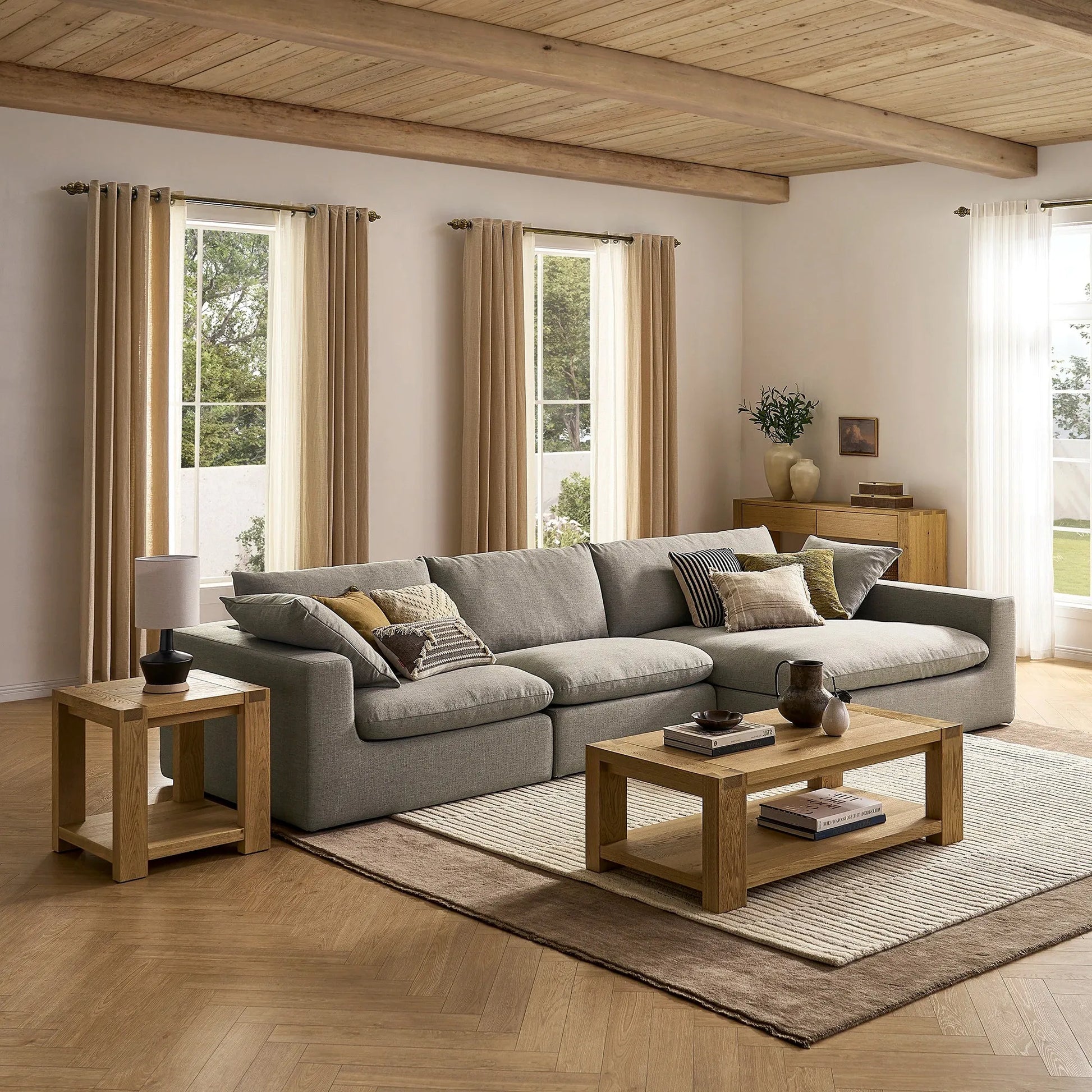 Modern Minimalist Side Table with a sleek design and open storage shelf perfect for any contemporary space