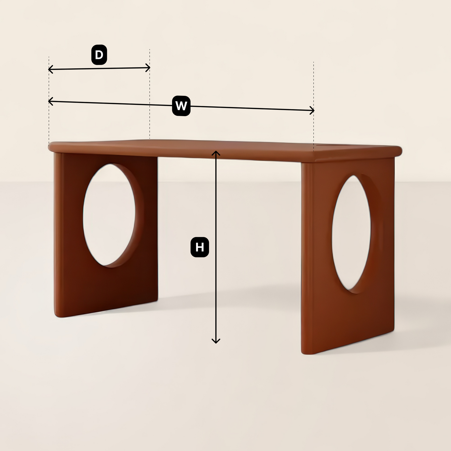 Minimalist Study Desk for Contemporary Workspaces