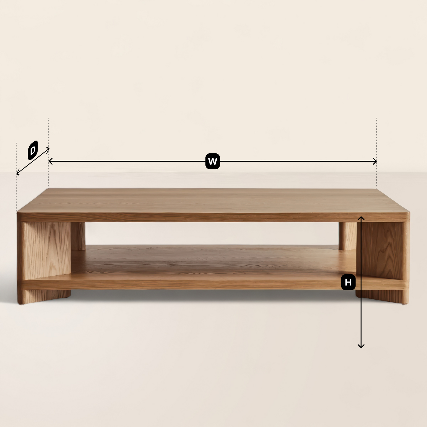 Modern Low Profile Coffee Table for Stylish Living Spaces