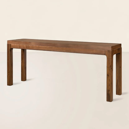 Modern Console Table Slim Design
