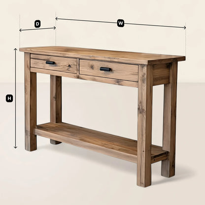 Console Table Storage Display Home Decor