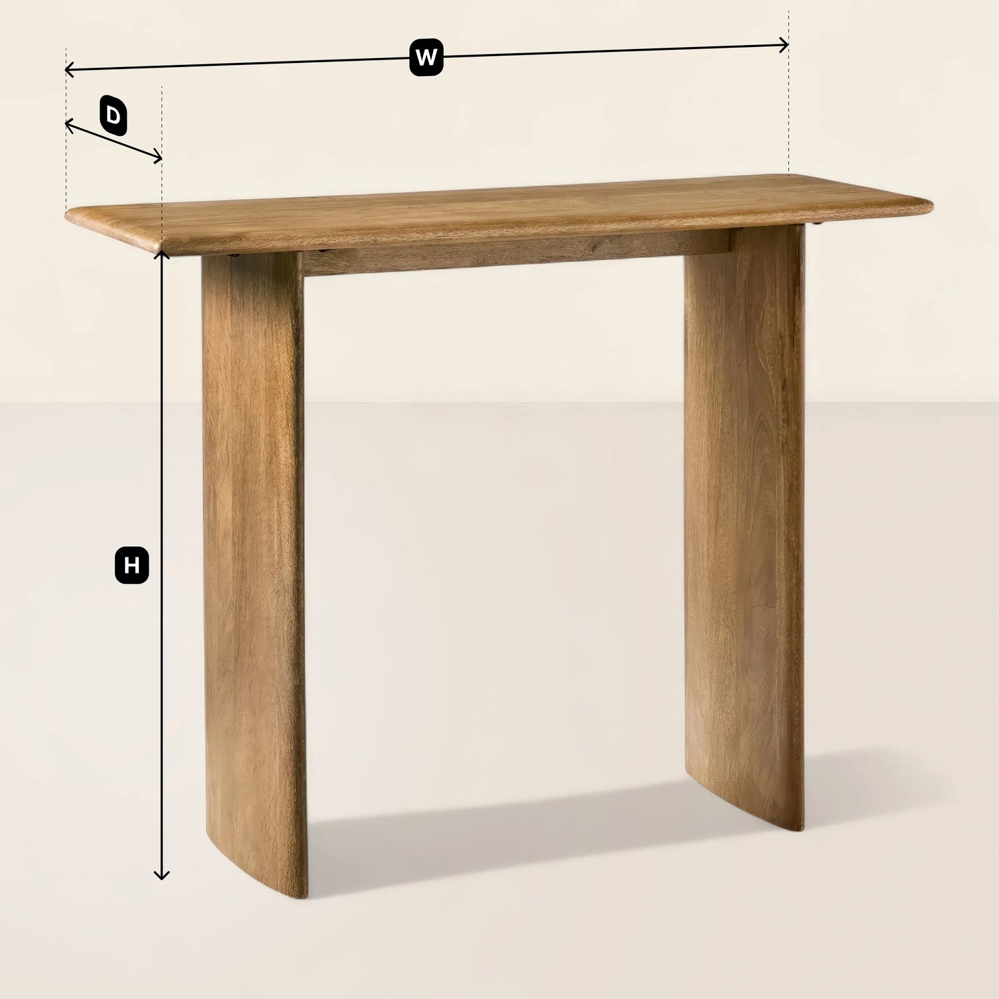 Minimalist Console Table Elegant Design