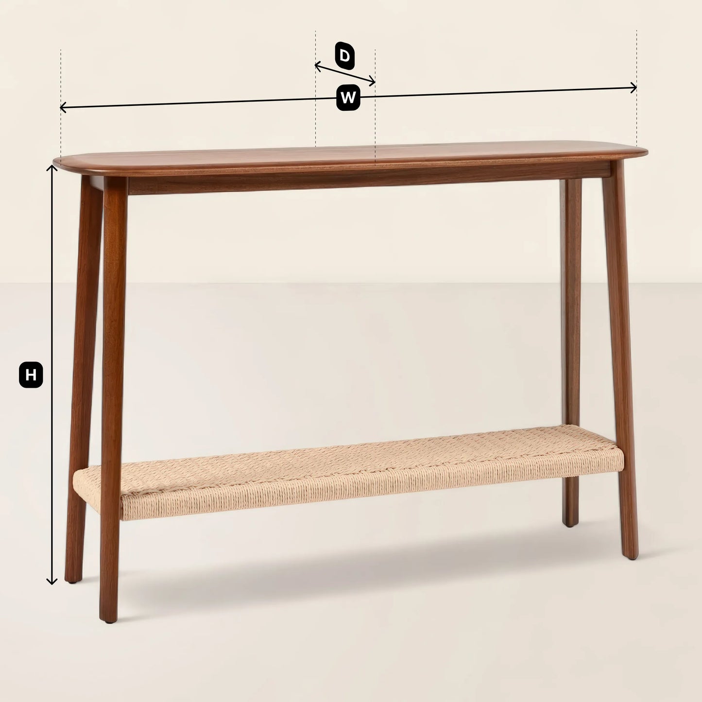 Callisto Mid-Century Console Table