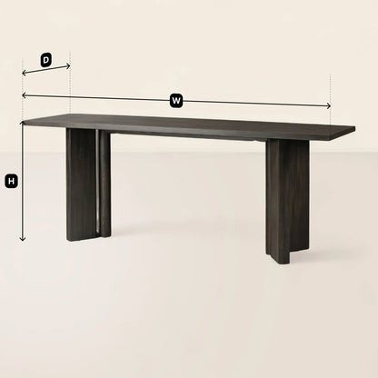 Minimalist Console Table Statement Design