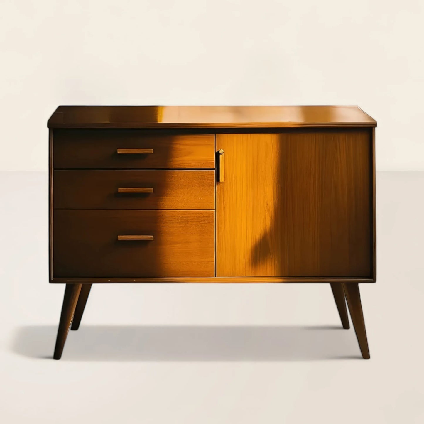 Mid Century Modern Console Table Elegant Functional Design