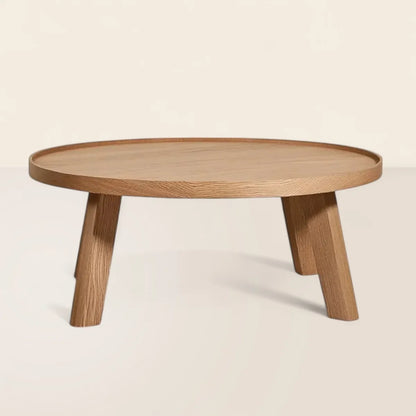Contemporary Round Coffee Table Sleek Minimalist Design for Modern Living