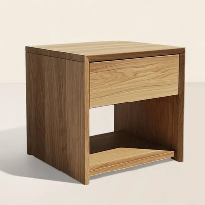 Contemporary Nightstand Storage Sleek Minimalist Design