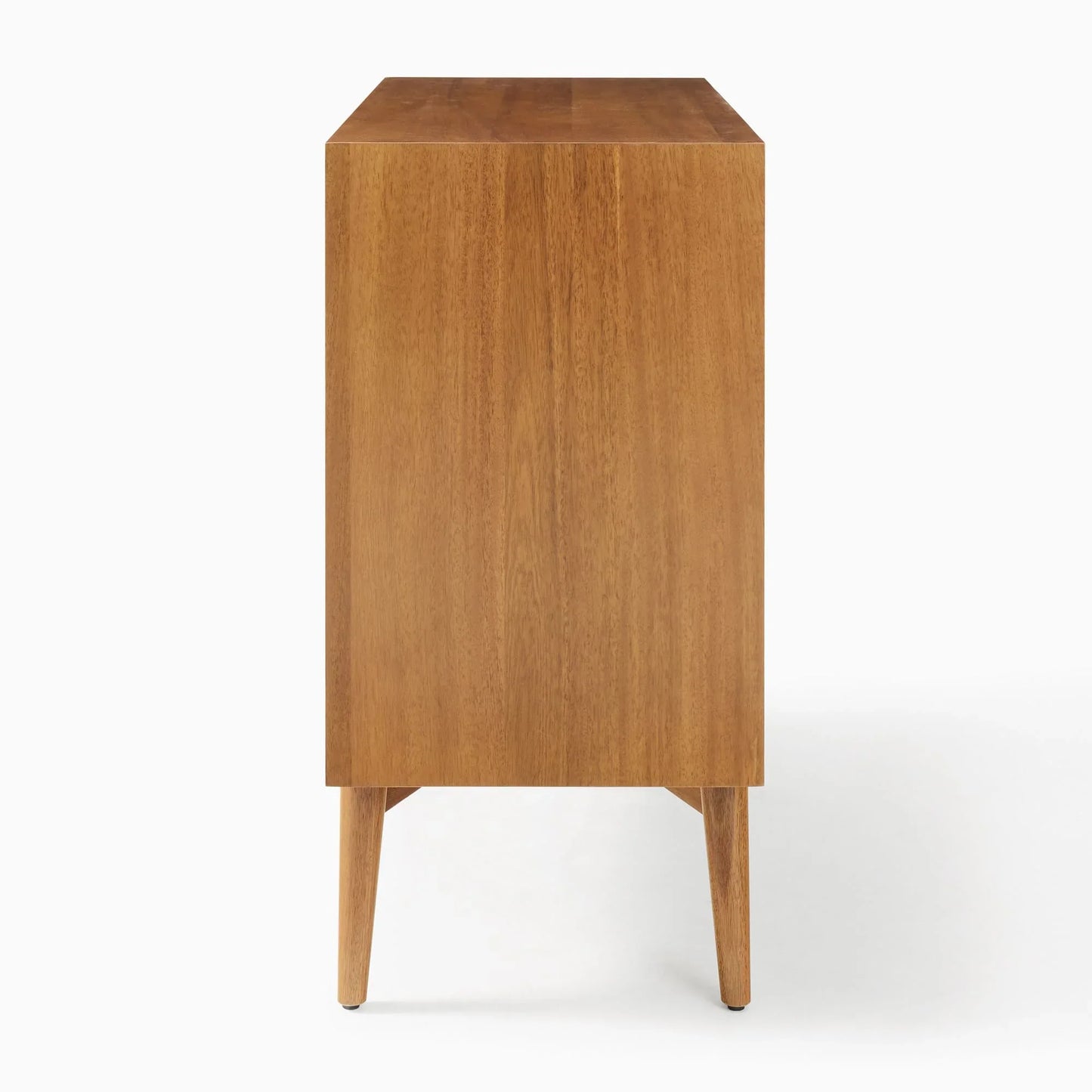 Mid-Century Console Table Storage Cabinet