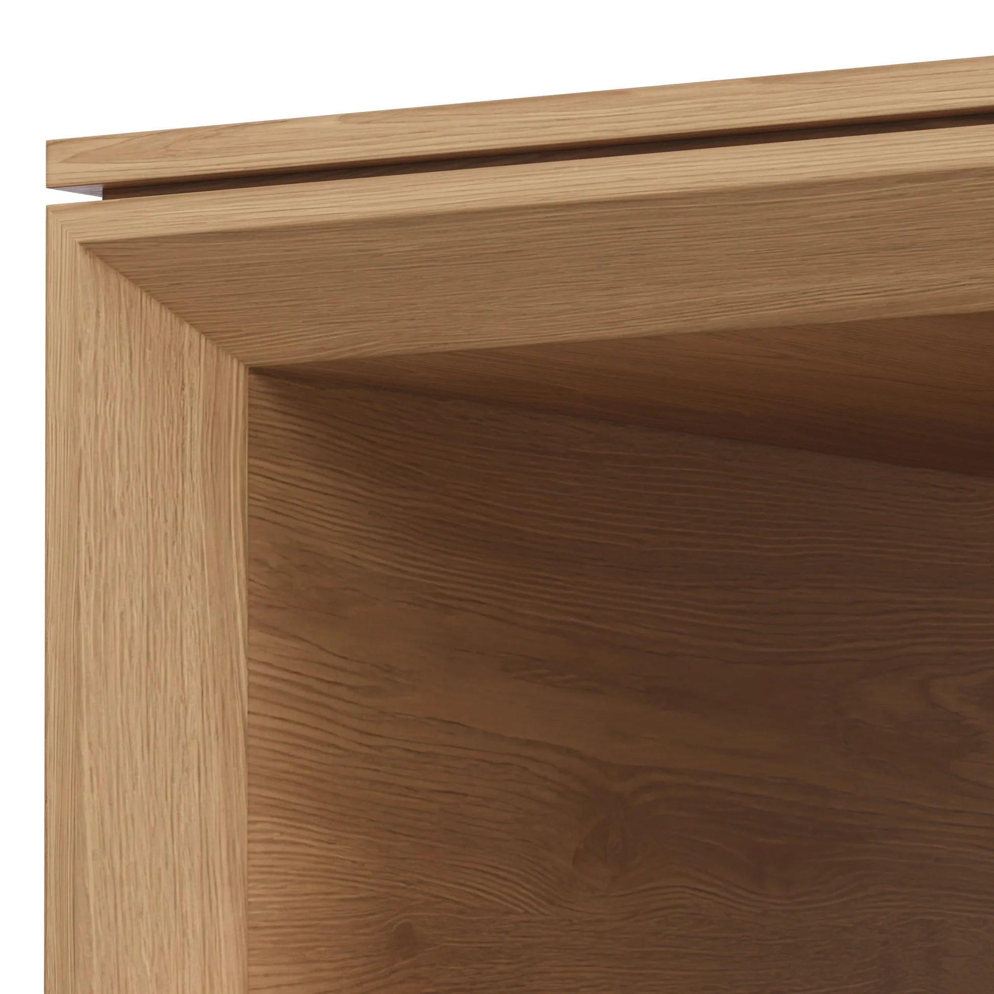 Low Profile Coffee Table with spacious open storage