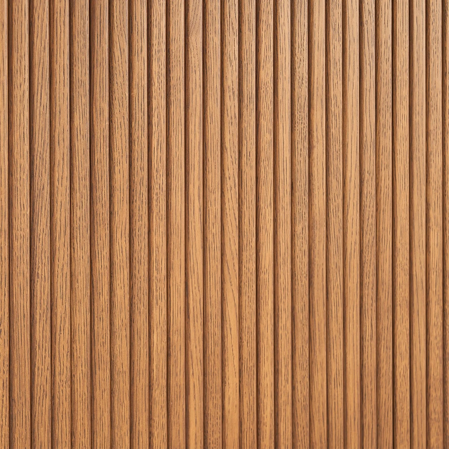 Luxury round nightstand with fluted panel design and gold metal legs perfect for modern bedrooms