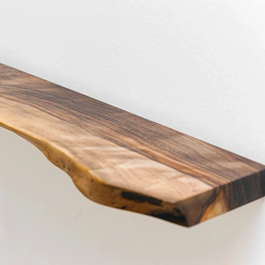 Minimalist floating shelf modern wall mounted storage solution