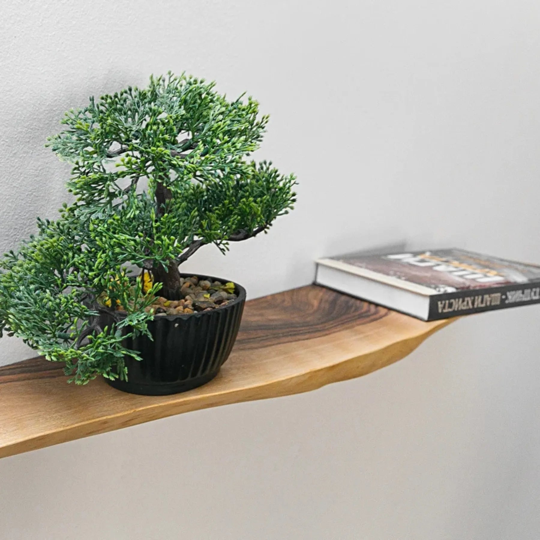Minimalist floating shelf modern wall mounted storage solution