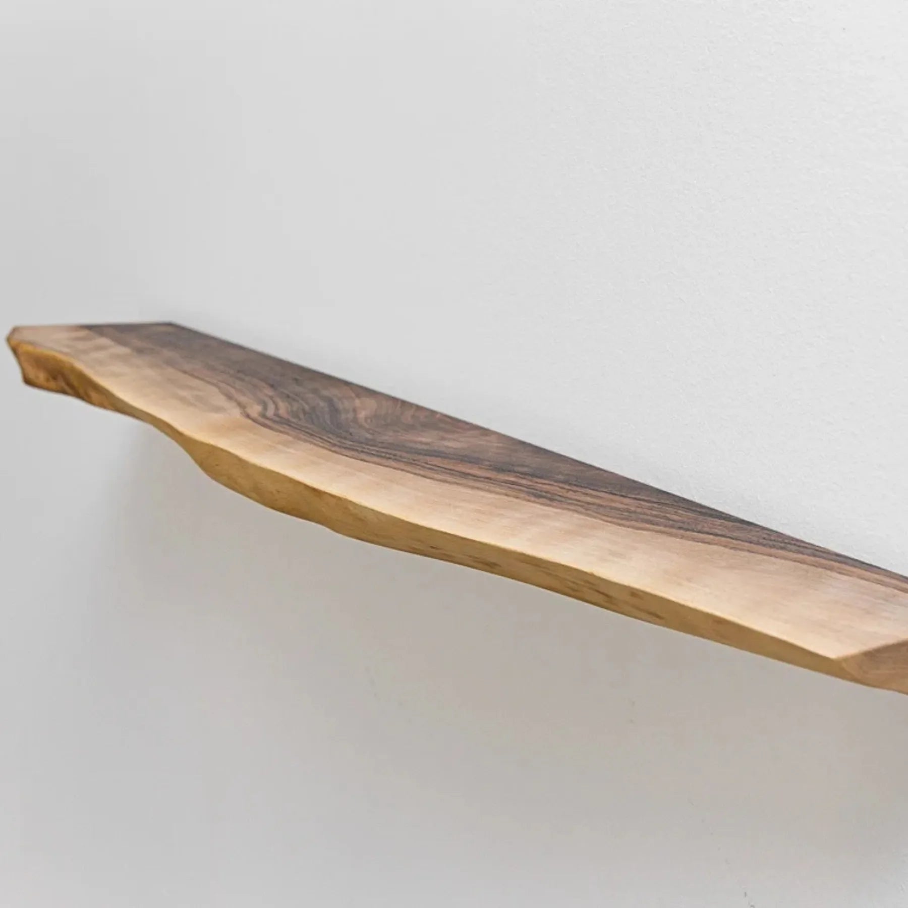 Minimalist floating shelf modern wall mounted storage solution