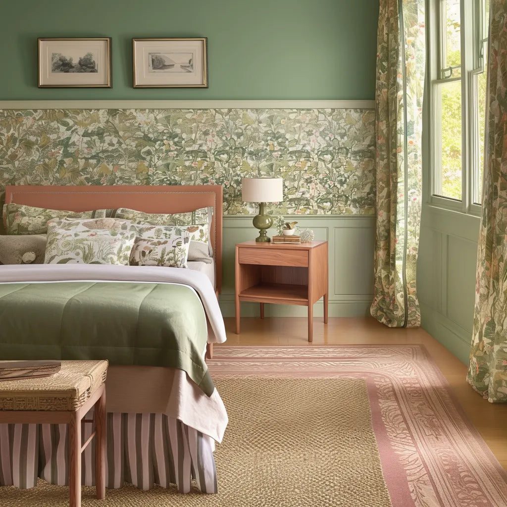 Minimalist nightstand storage single drawer open shelf elegant bedroom accent