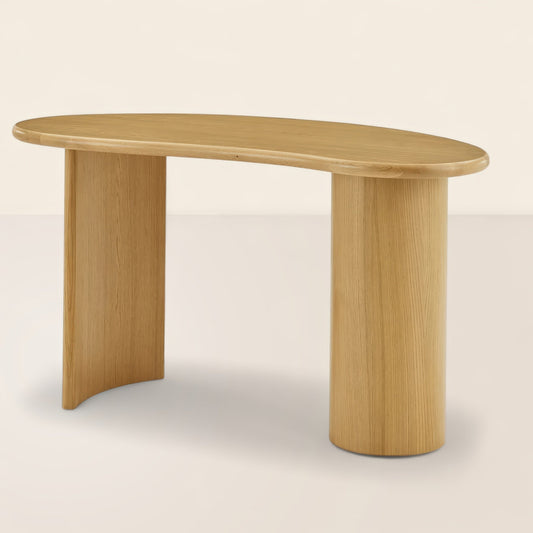 Modern Kidney Shaped Desk Unique Contemporary Design