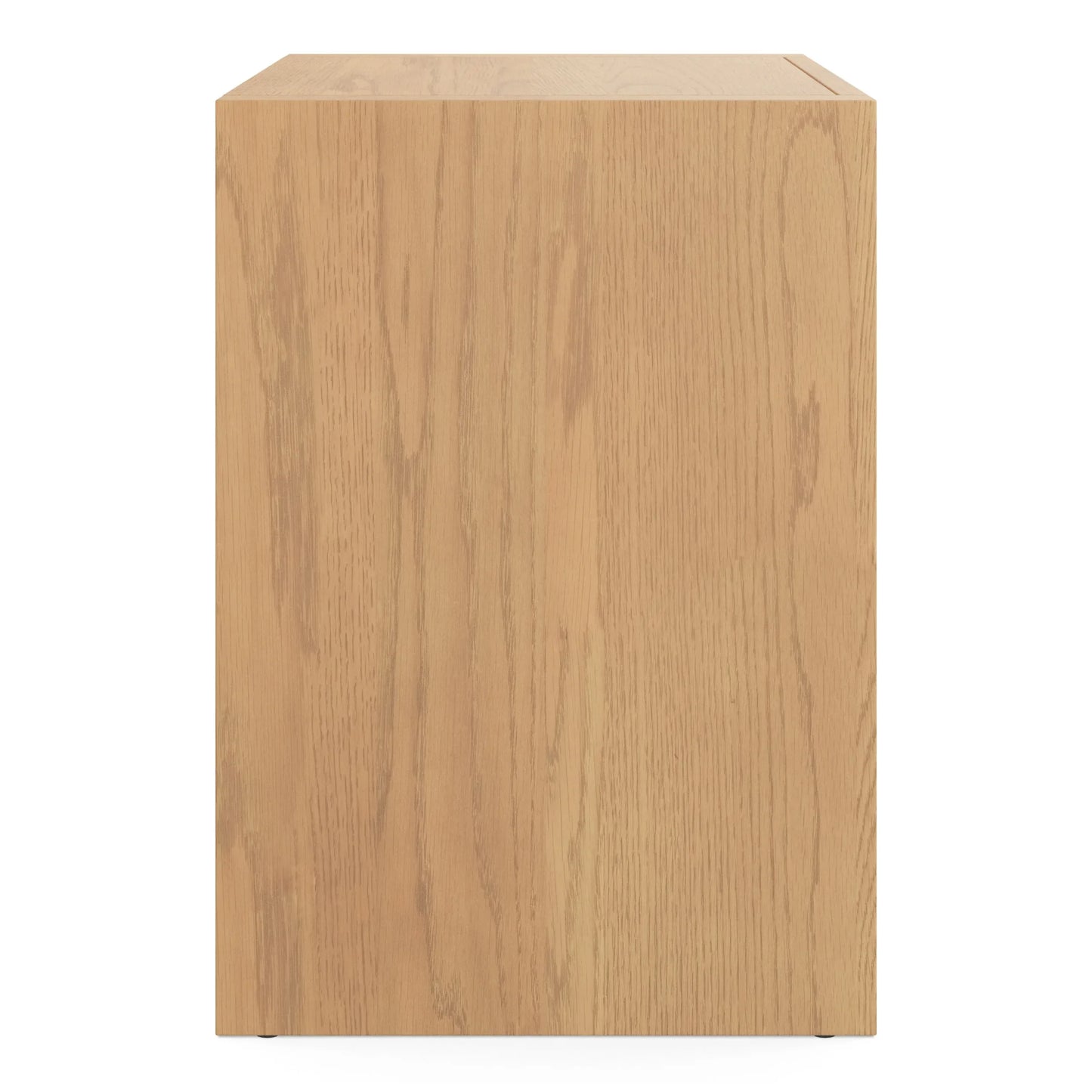 Modern Nightstand Two Drawers Minimalist Bedroom Storage Elegant Design