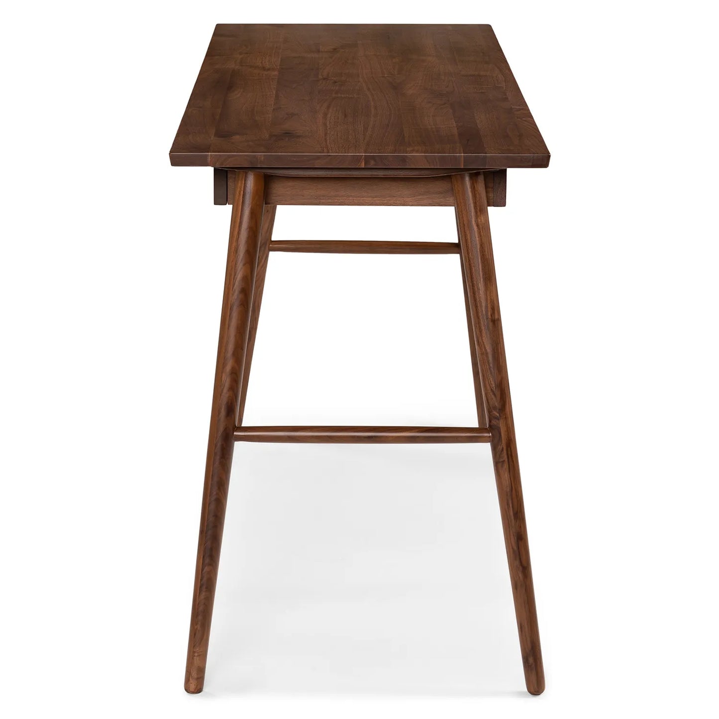 Modern Study Desk with drawers and open storage in a stylish home office setting